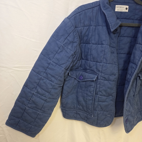 Back Beat Co. Indigo Quilted Jacket - Picture 4 of 16